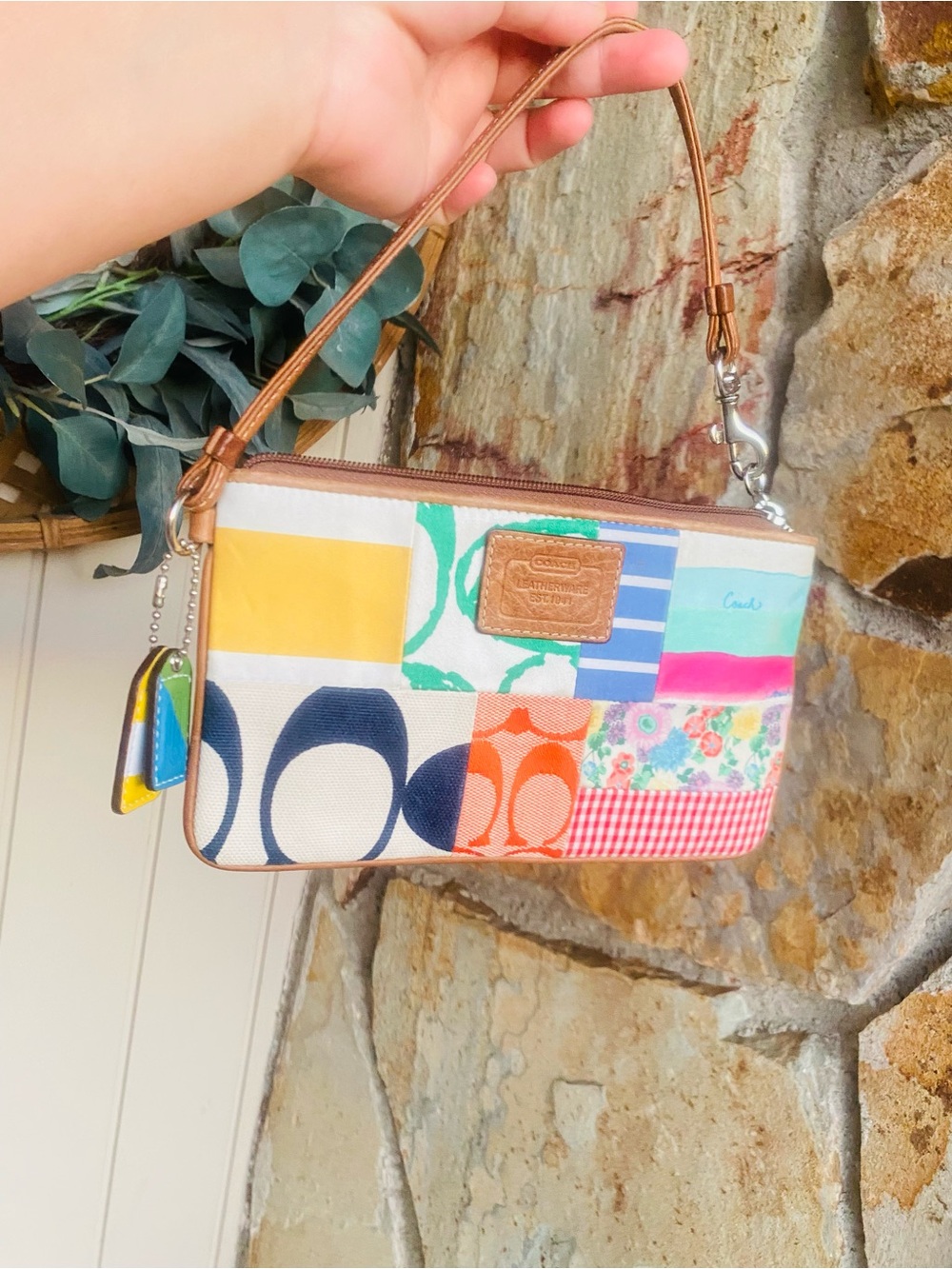 Coach Multicolor Wristlet